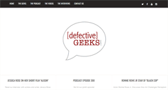 Desktop Screenshot of defectivegeeks.com